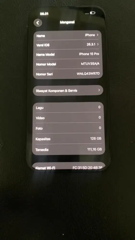 IPHONE 15 PRO 128
