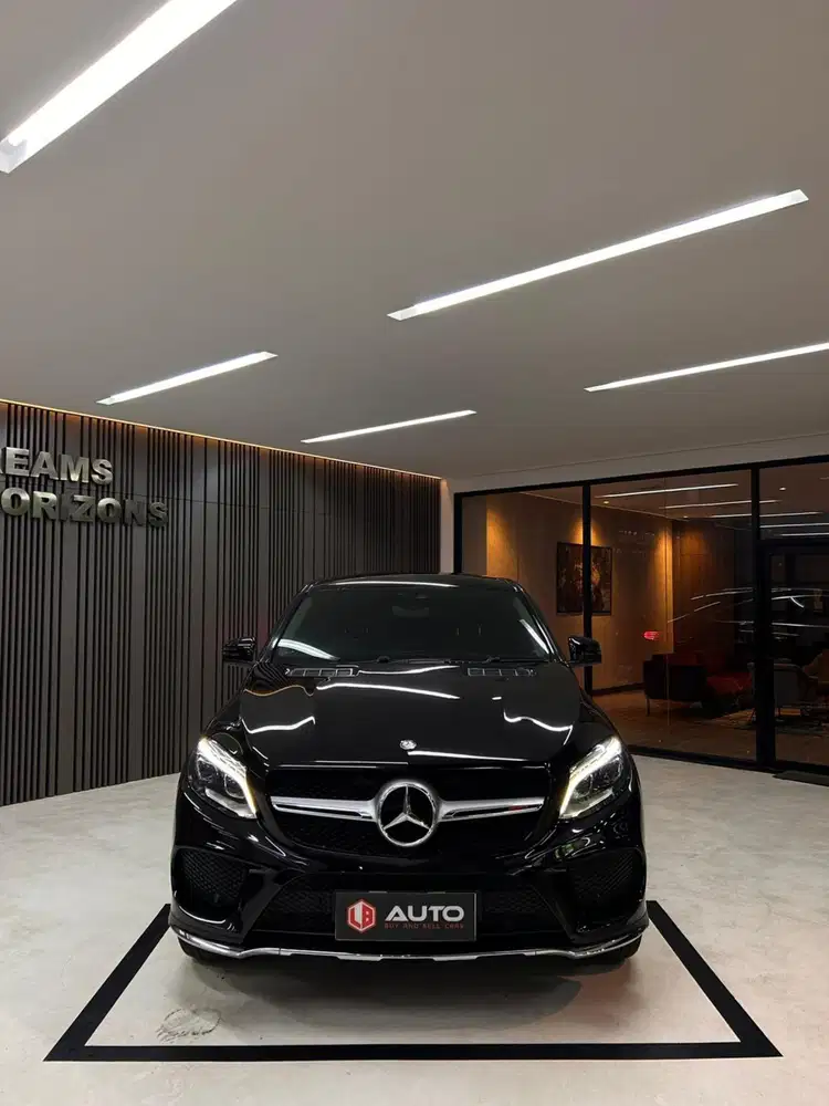 Mercedes Benz GLE400 Coupe AMG 2017 Hitam Mercy B100MNG Nik 2016