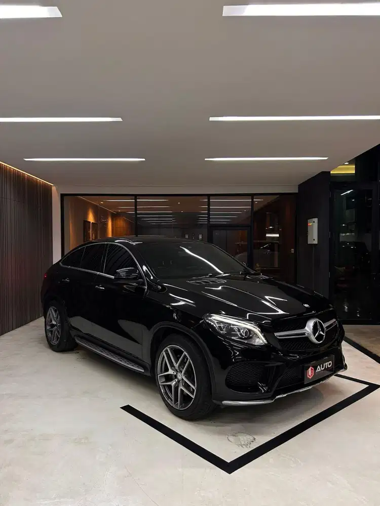 Mercedes Benz GLE400 Coupe AMG 2017 Hitam Mercy B100MNG Nik 2016