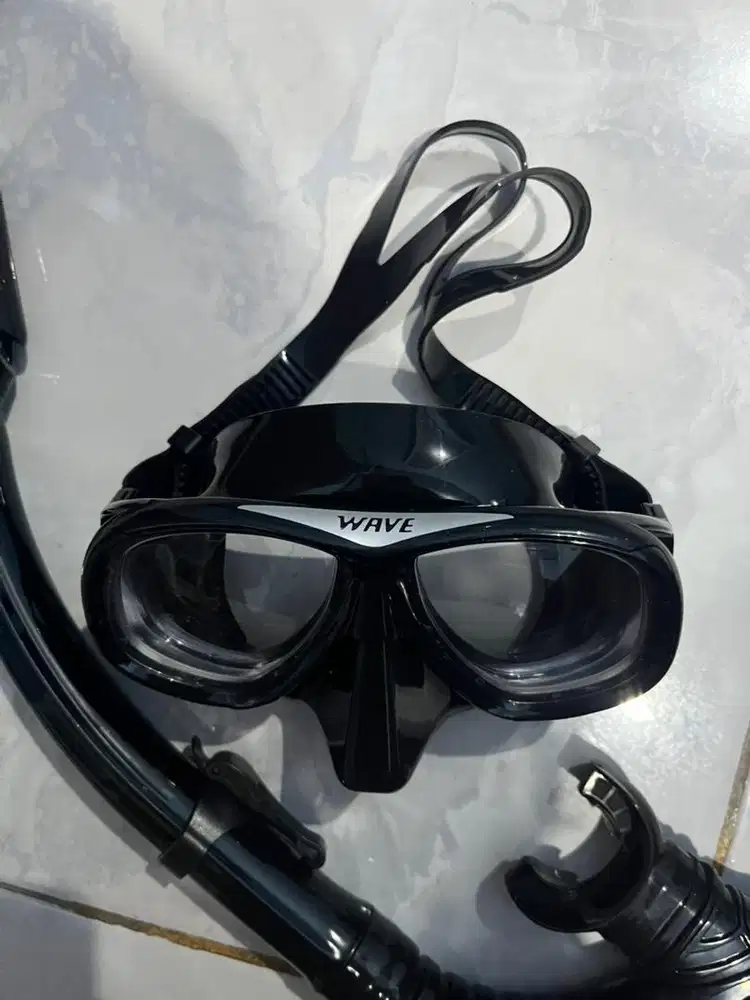 Mask dan snorkel merek wave