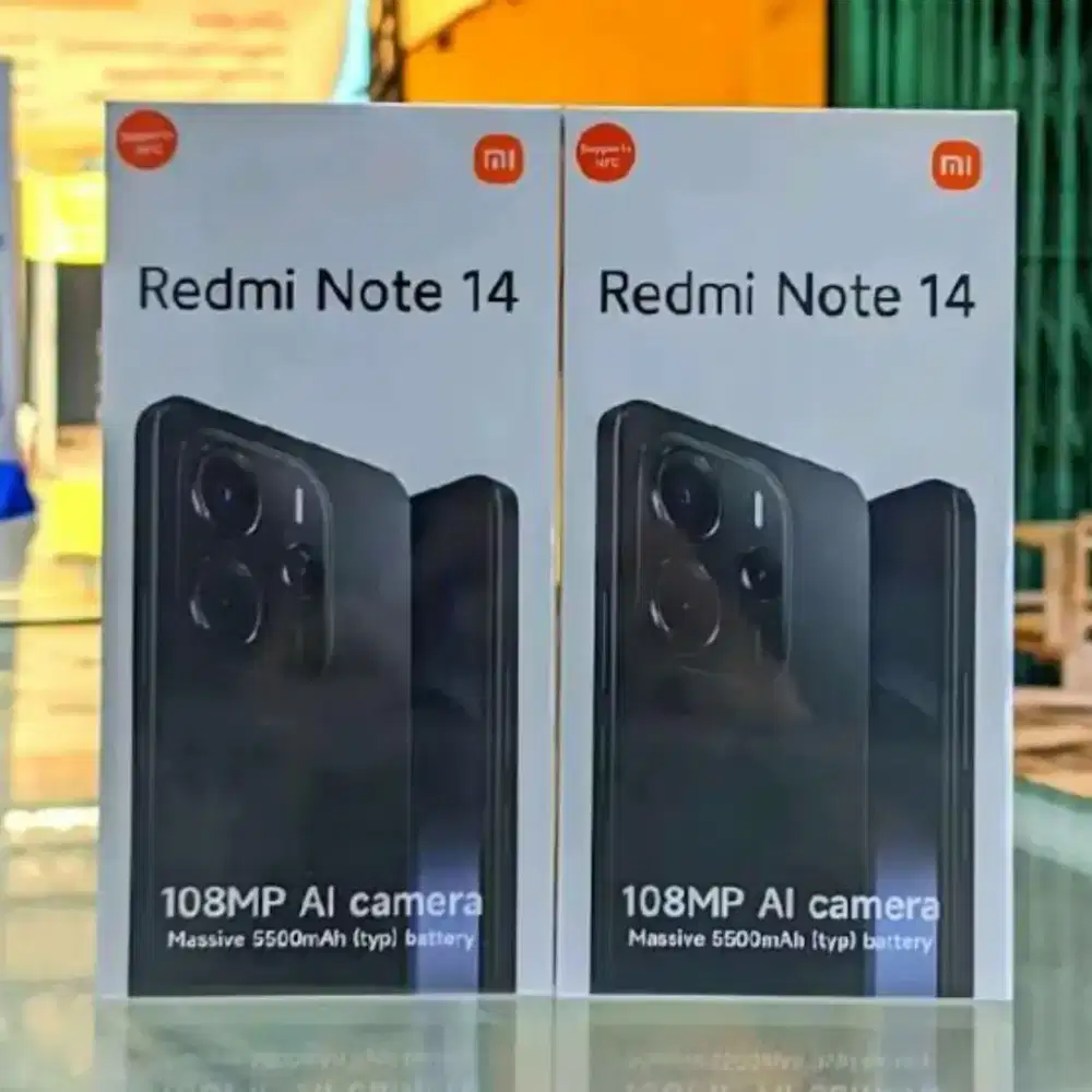 Redmi Note 14 Ram 8+8/256GB Helio G100 Amolde New Segel Garansi Resmi