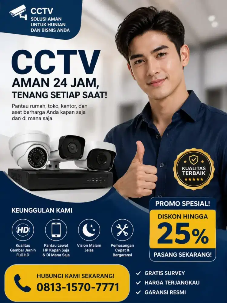 PROMO CCTV ANTI PELAKOR BISA PANTAU DIHP