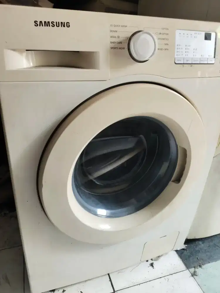 Mesin cuci samsung front loading normal siap pakai