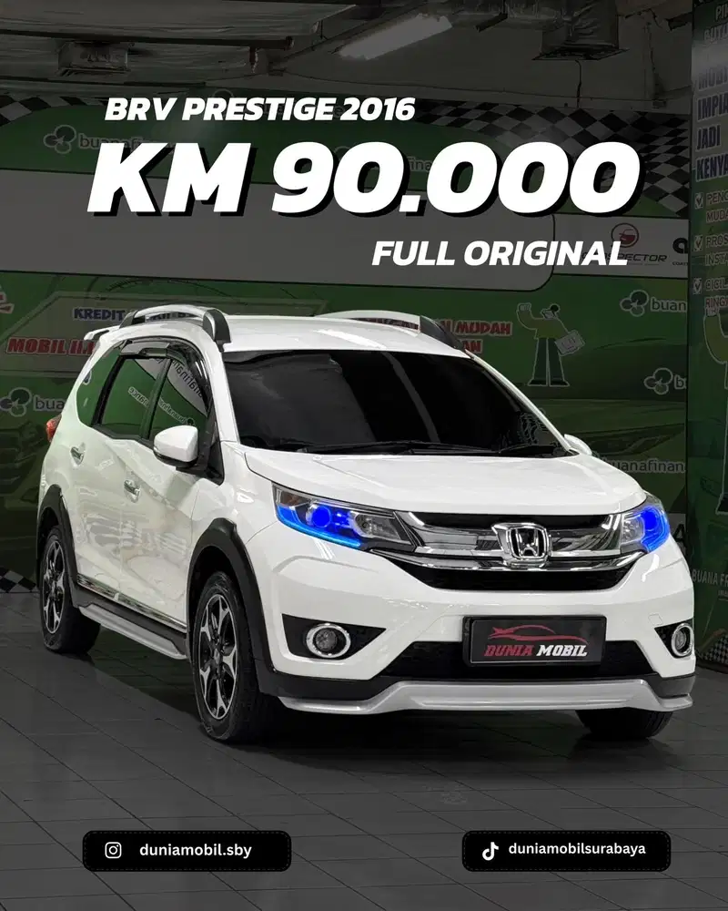 [KM 90RB] BRV PRESTIGE RS 2016 PMK 2017 bs Tukar Tambah Surabaya