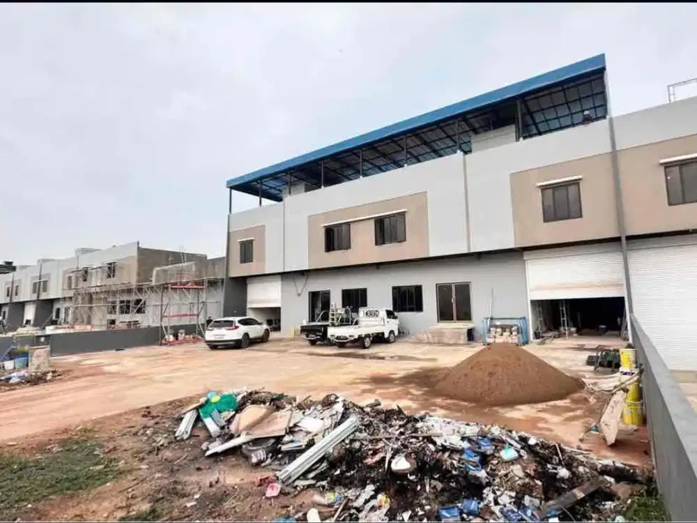 Jual/Sewa Gudang 2 unit Gandeng Batam Center Kampung Belian Siap Pakai