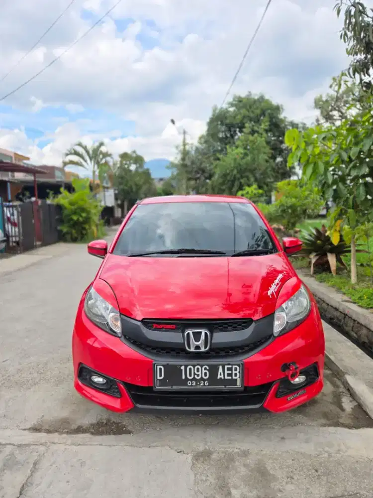 Brio matic 2016
Mobil bagus
Mesin bagus