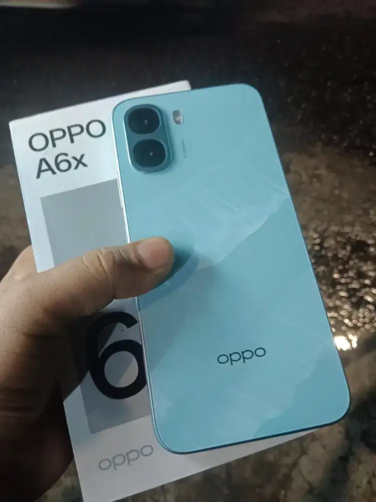 jual oppo A6X ram8/12/128 fullset like new