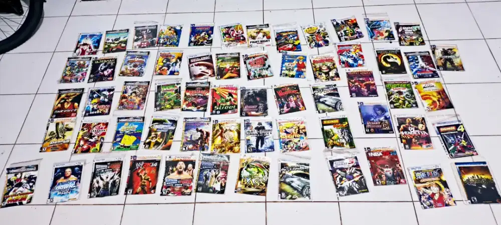 BD KASET PS2 BORONGAN / SEBAGIAN