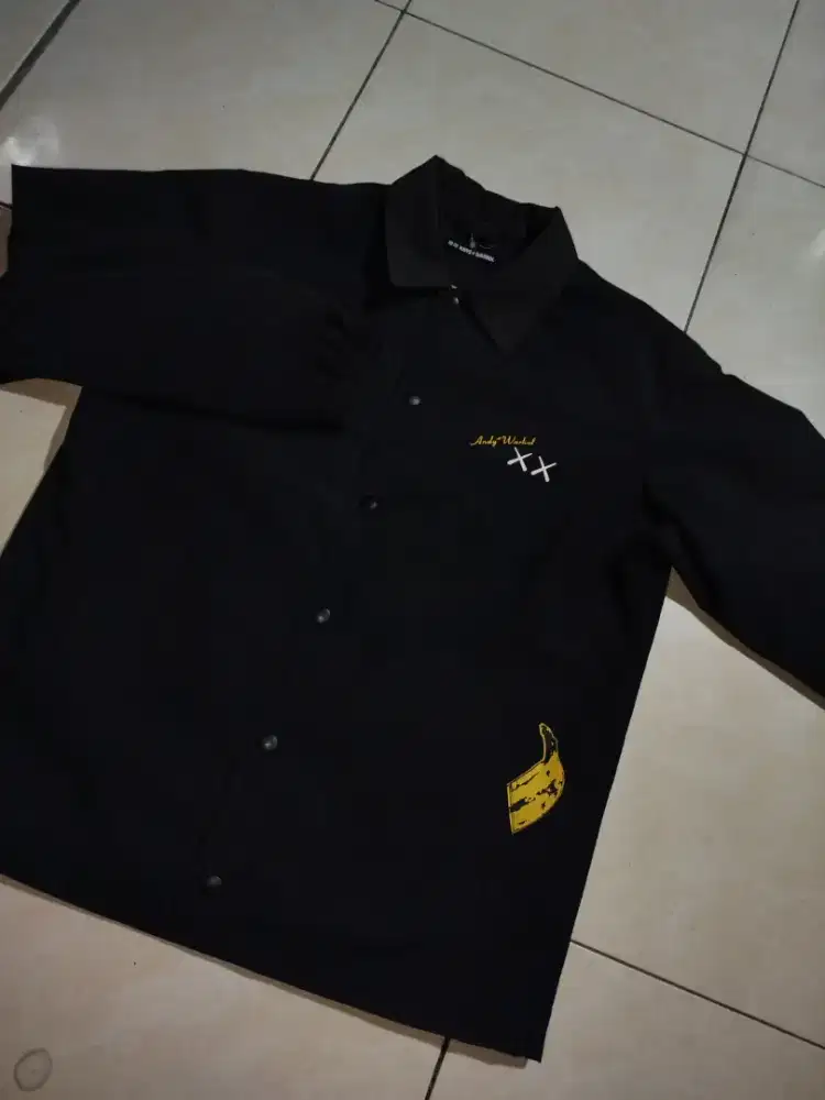 Uniqlo kaws x warholl coach jacket