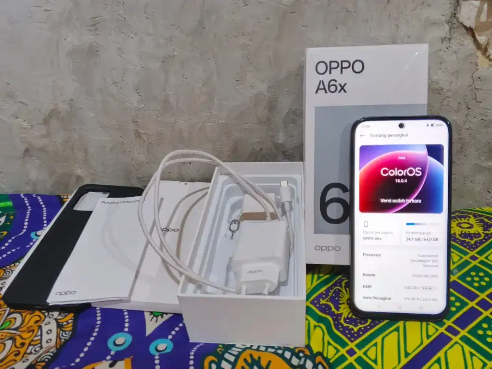 OPPO A6X 4/64 GB MULUSS GRESS