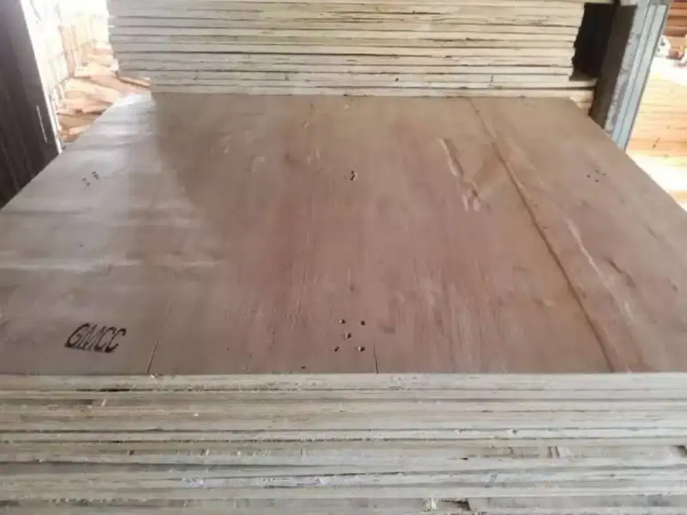 Jual triplek 12mm bekas utuh 120x240