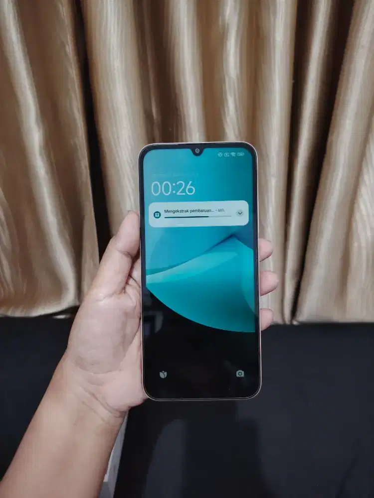 Jual HP Second Redmi 15C Ram 6/128  Twiligh Orange Normal mulus