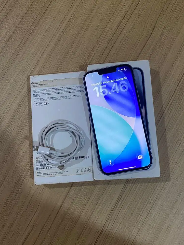 Beacukai dualsim iphone 14 128gb normal