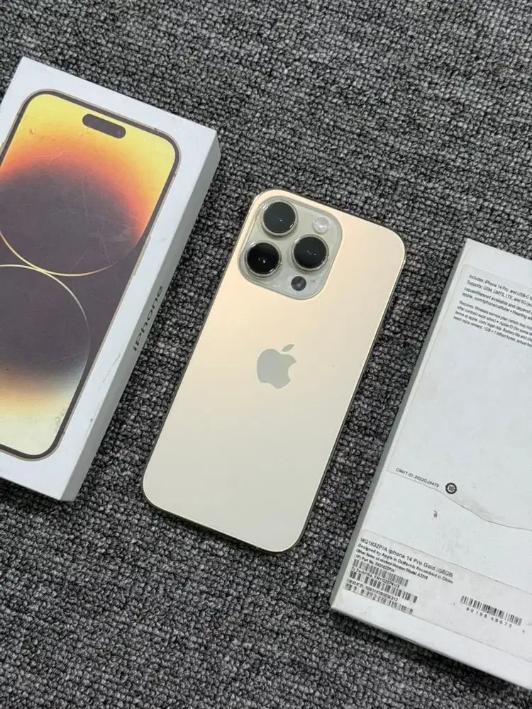 iphone 14 pro 256gb resmi fullset anti blokir