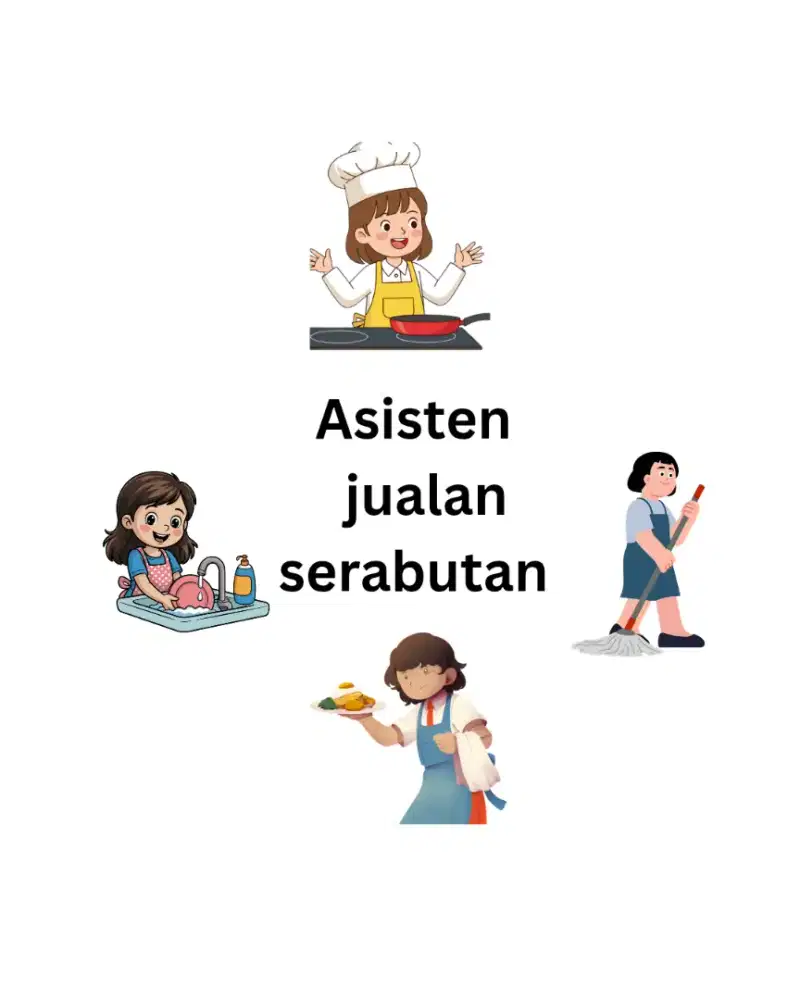 Asisten jualan makanan