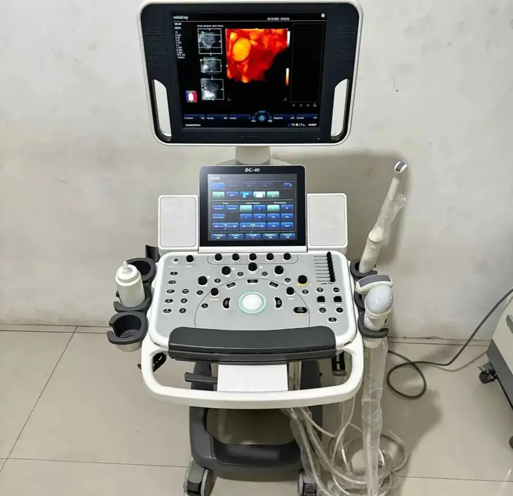 USG 4D, Mindray DC-40, 3 probes