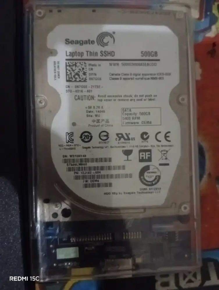 Hdd ext seagate 500gb