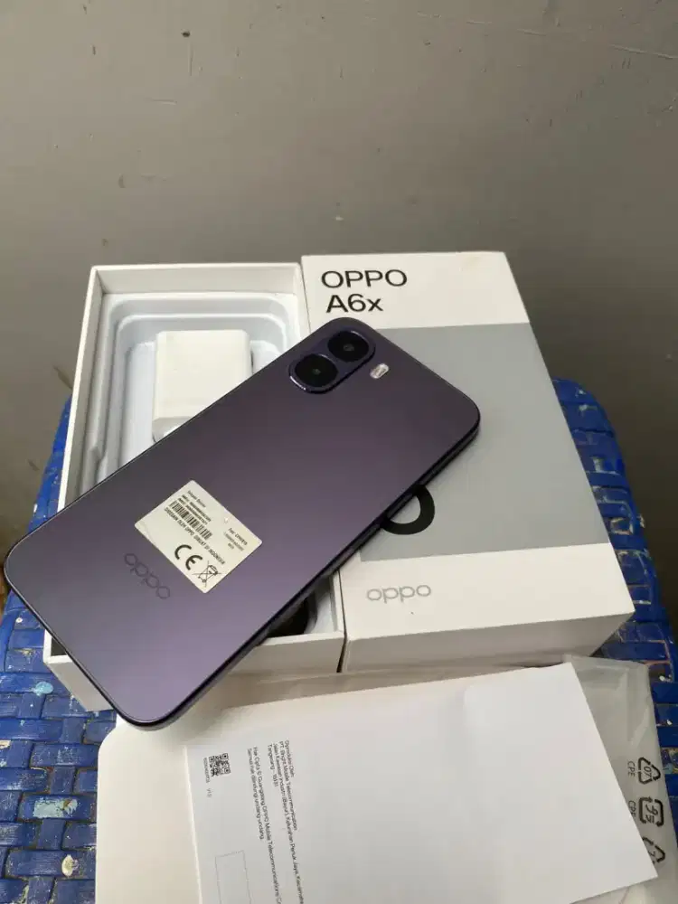 Oppo A6x lengkap