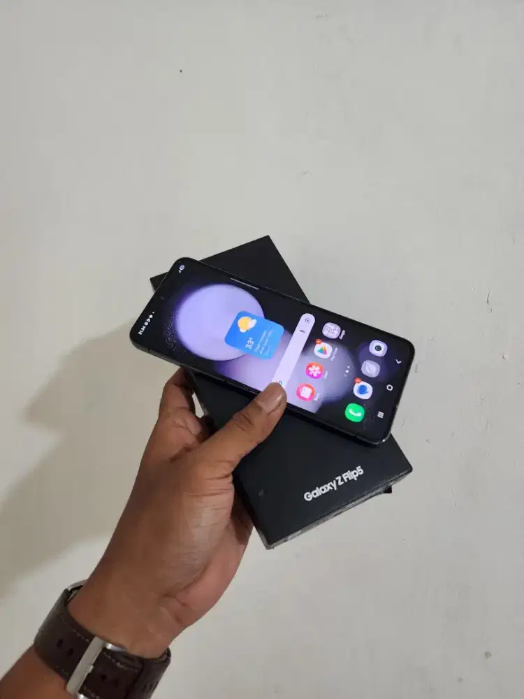 Samsung z flip 5 5 8/512gb sein fullset original mulus no minus