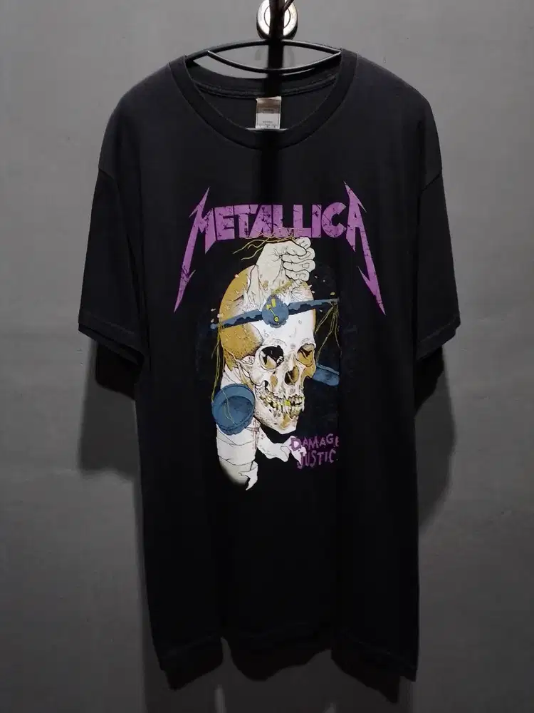 Kaos METALLICA - Damaged Justice - Original License T-Shirt