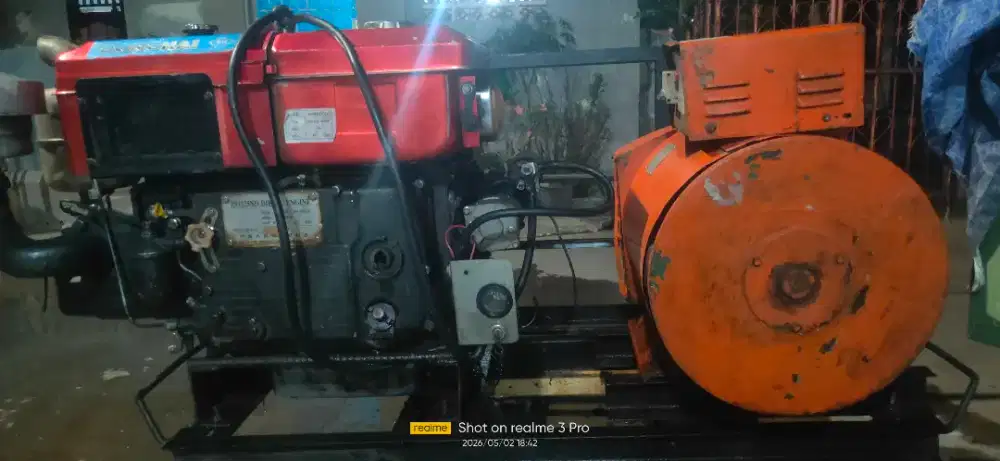 JUAL MESIN DIESEL GENSET 15kw 15rb Watt yasuka jepang