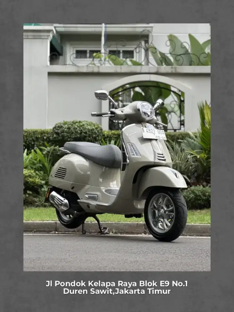 VESPA GTS KEYLESS 150 4V IGET ABS-ASR LED THN 2023 PERFECT CONDITION