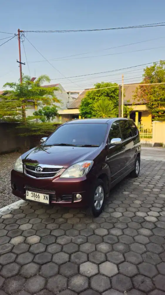 Avanza G manual 2010 plat D