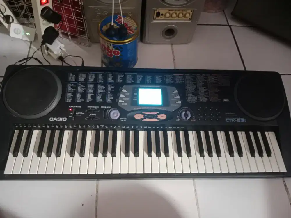 Keyboard CASIO CTK 531 Normal Siap Pakai