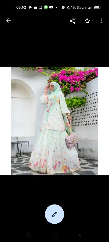 set syari masih baru
