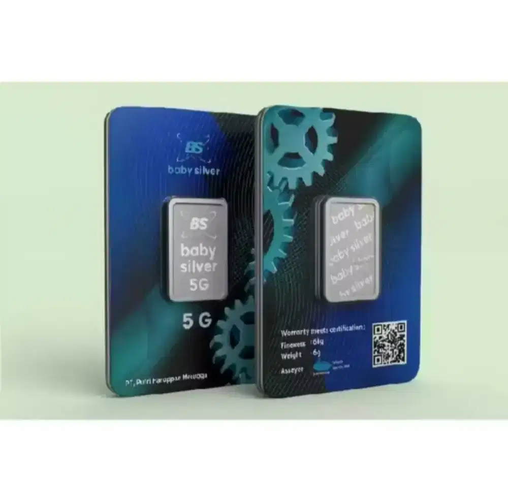 Perak murni 5 gram