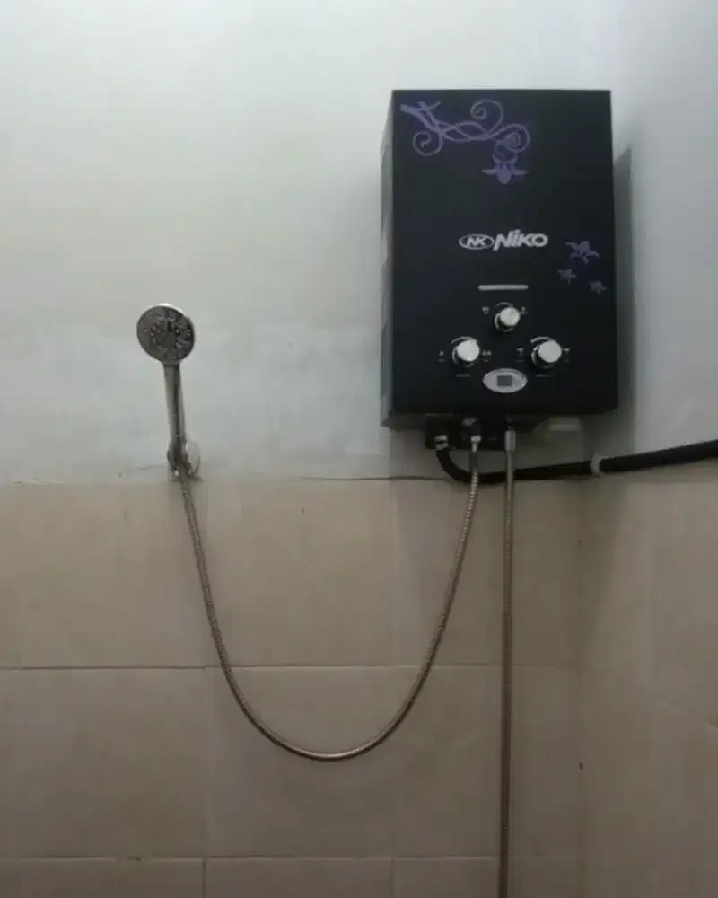 Mandi Air Hangat Pakai Water Heater Gas Niko