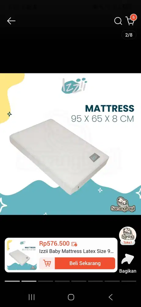 Baby matress IZZI