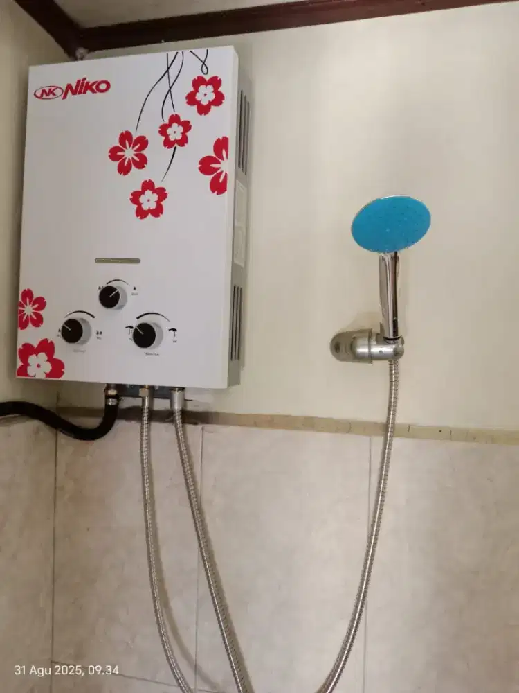 (Water Heater Gas Merk Niko)