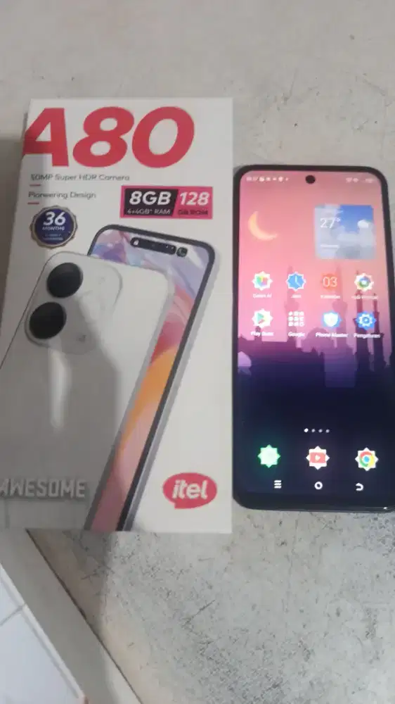 Itel a80 4gb+4gb/128