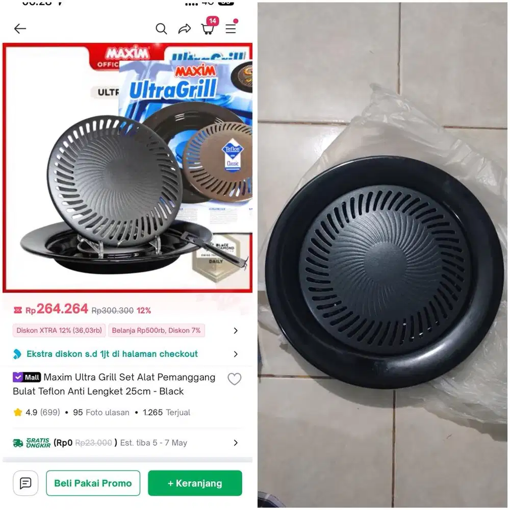 Alat Panggang BBQ Maxim Ultragrill