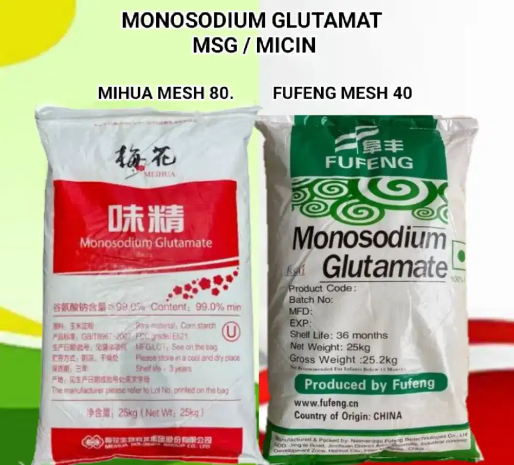 MONOSODIUM GLUTAMAT MSG MICIN