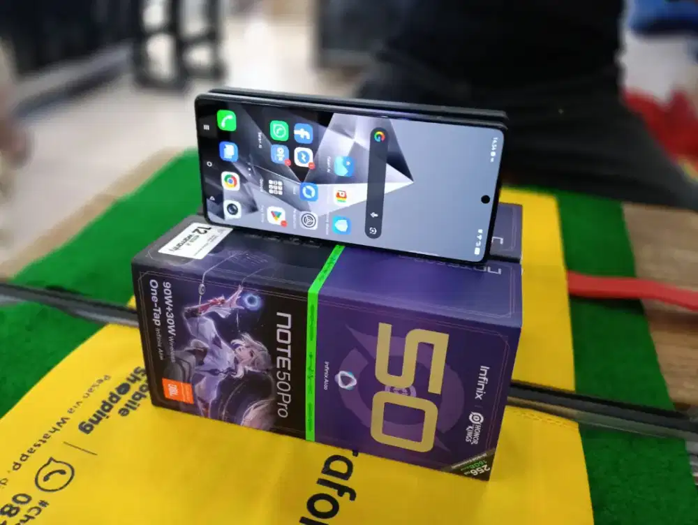 Infinix Note 50 Pro Ram 8 /256 Gb mulus tanpa minus lengkap original