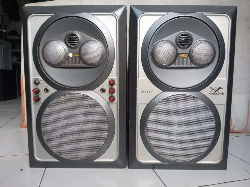 AHHOO Aktif Speaker 10 in, Karaoke, dobel trafo, box utuh