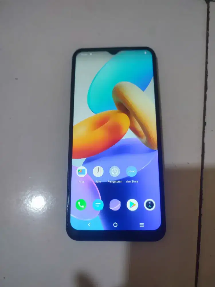 Dijual vivo Y02, ram 3/32, versi android 12, batangan