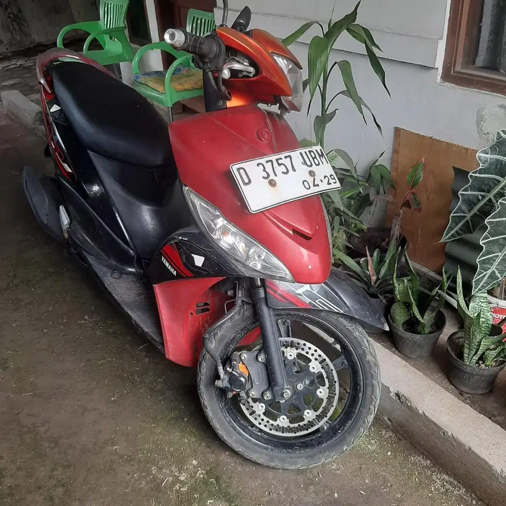Mio J Merah Mesin masih bagus selalu di service