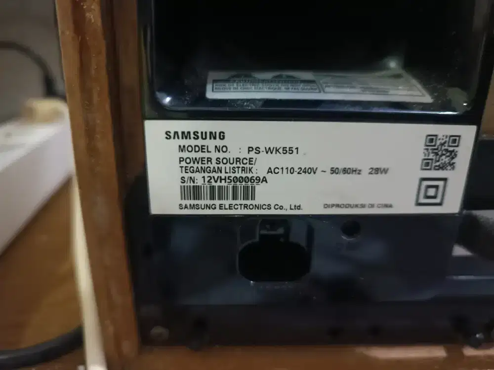 Soundbar samsung hw k551 dan subwoofer samsung ps wk511 wireless