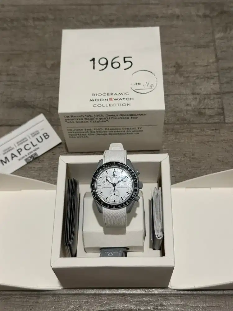 Omega Swatch 1965 Mission to the Moon Almost Like New
