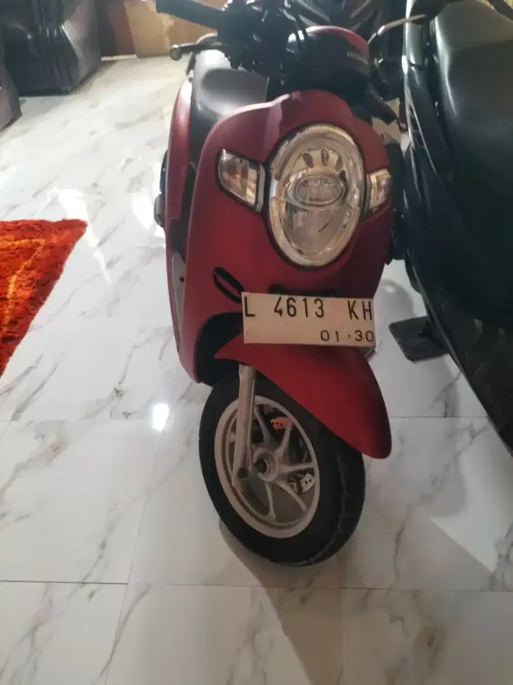 Honda Scoopy stenlis. 2020. Tgn 1 ors mesin segell PJK aman lkp