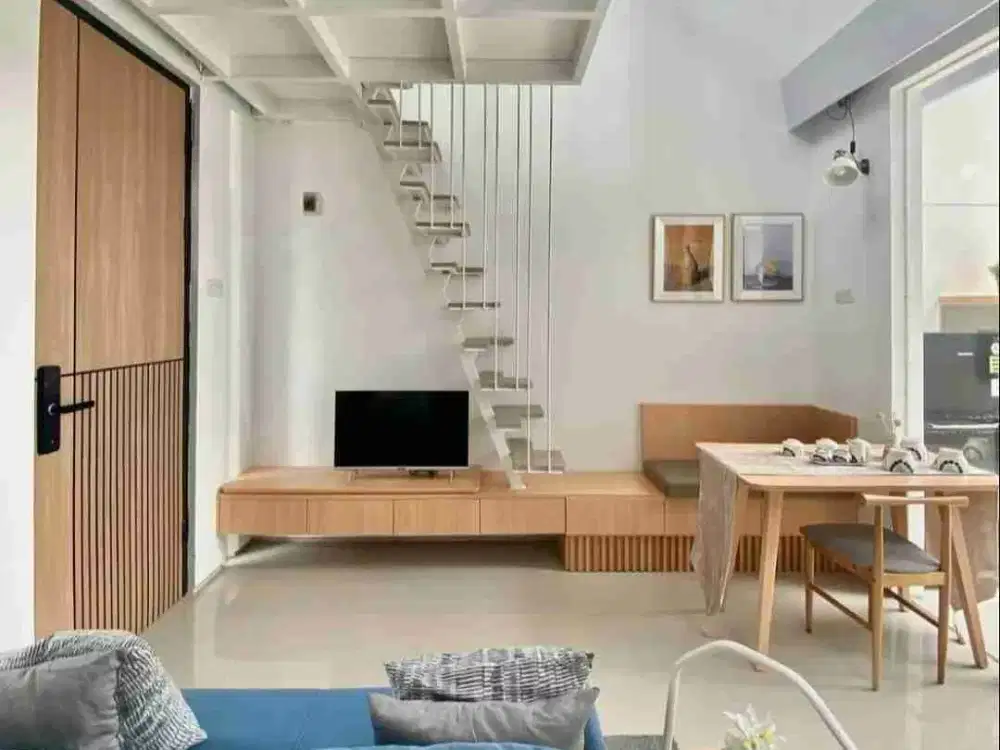rumah baru minimalis dalam komplek bagus dan tidak kumuh