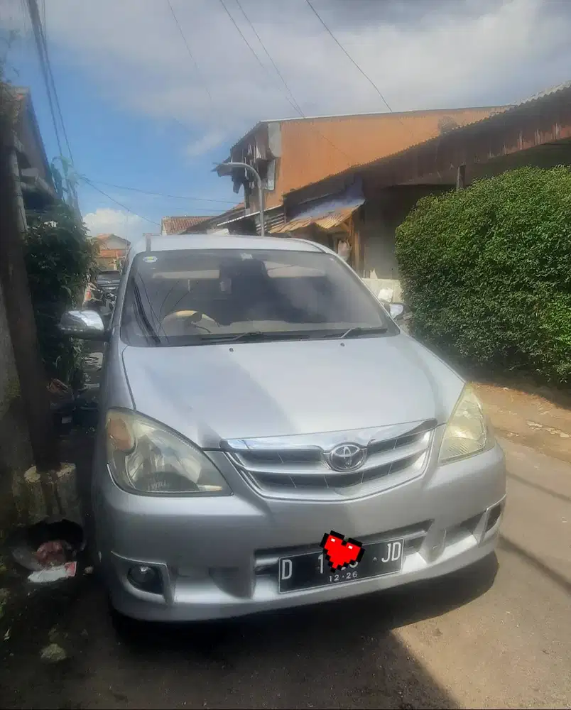 Toyota Avanza G 1300Cc Silver Metalik
