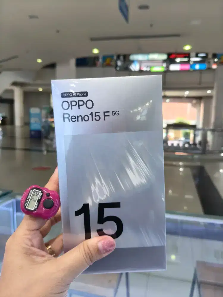 Oppo Reno 15f new garansi resmi 8/256gb