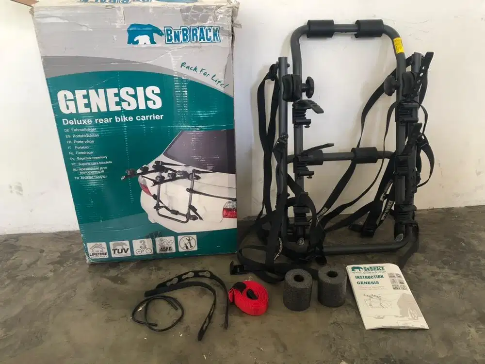 BnB genesis rak gantungan sepeda mobil
