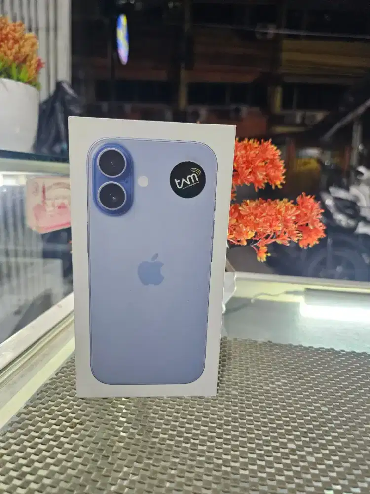 IPhone 17 256gb Blue IBox Baru Segel Dos