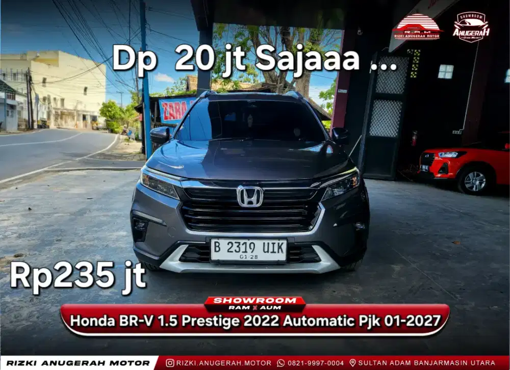 Dp ringan Honda BR-V Prestige 2022 Automatic AT