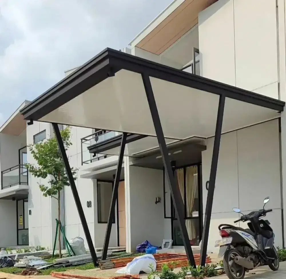 TERBAIK! JASA KANOPI MINIMALIS & RENOVASI RUMAH MURAH